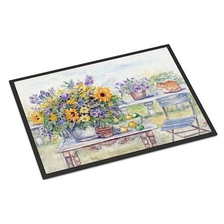 Carolines Treasures Patio Bouquet of Flowers Indoor or Outdoor Mat, 24 x 36 in. APH3566JMAT